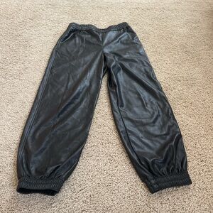 Aritizia Babaton Cuffed Leather Pants!